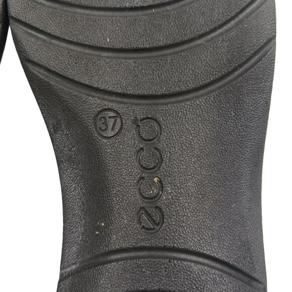 Ecco Sky Quick Fasten Suede/Nubuck Sneakers EUC $117 size 37 US 6/6.5   FS2190 - Picture 7 of 10